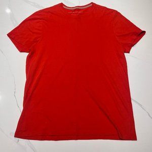 Burnt Orange Banana Republic (Soft Wash Tee; Size: Large)